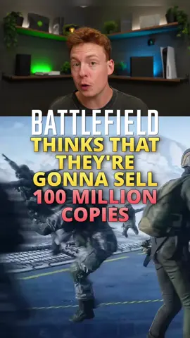 EA is projecting Battlefield 6 to sell 100 million copies 🤨 they’ve gotta have some secret sauce we don’t know about #gaming #gamer #games #battlefield #bf2042 #ea #battlefield6 