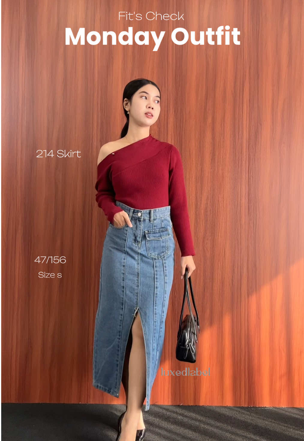 Happy monday✨ #fyp #fypシ #luxedlabeljeans #luxedlabel #jeanshighwaist #jeanswanita #belilokal  