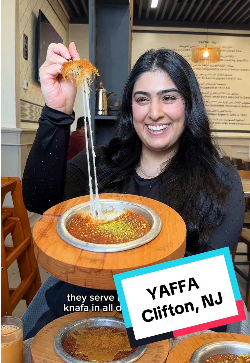 @Yaffa Coffee & Kunafa is now open in Clifton, NJ! They serve some of the best kanafeh & Palestinian coffee in NJ. • Hey, I’m Mariam, a local NJ girlie visiting the best New Jersey restaurants, New Jersey date night spots, things to do in NJ, and New Jersey work from home coffee shops 🫶🏼 #wanderingforeats #wanderingwithmariam #njeats #njrestaurants #njcoffee #njcoffeeshop #cliftonnj #paterson #patersonnj #passaiccountynj #yemenicoffee #njcafe 