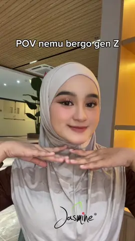 Bergo instan mendina 2 looks 😍 #bergoinstan #hijabjasmine #bergoviral