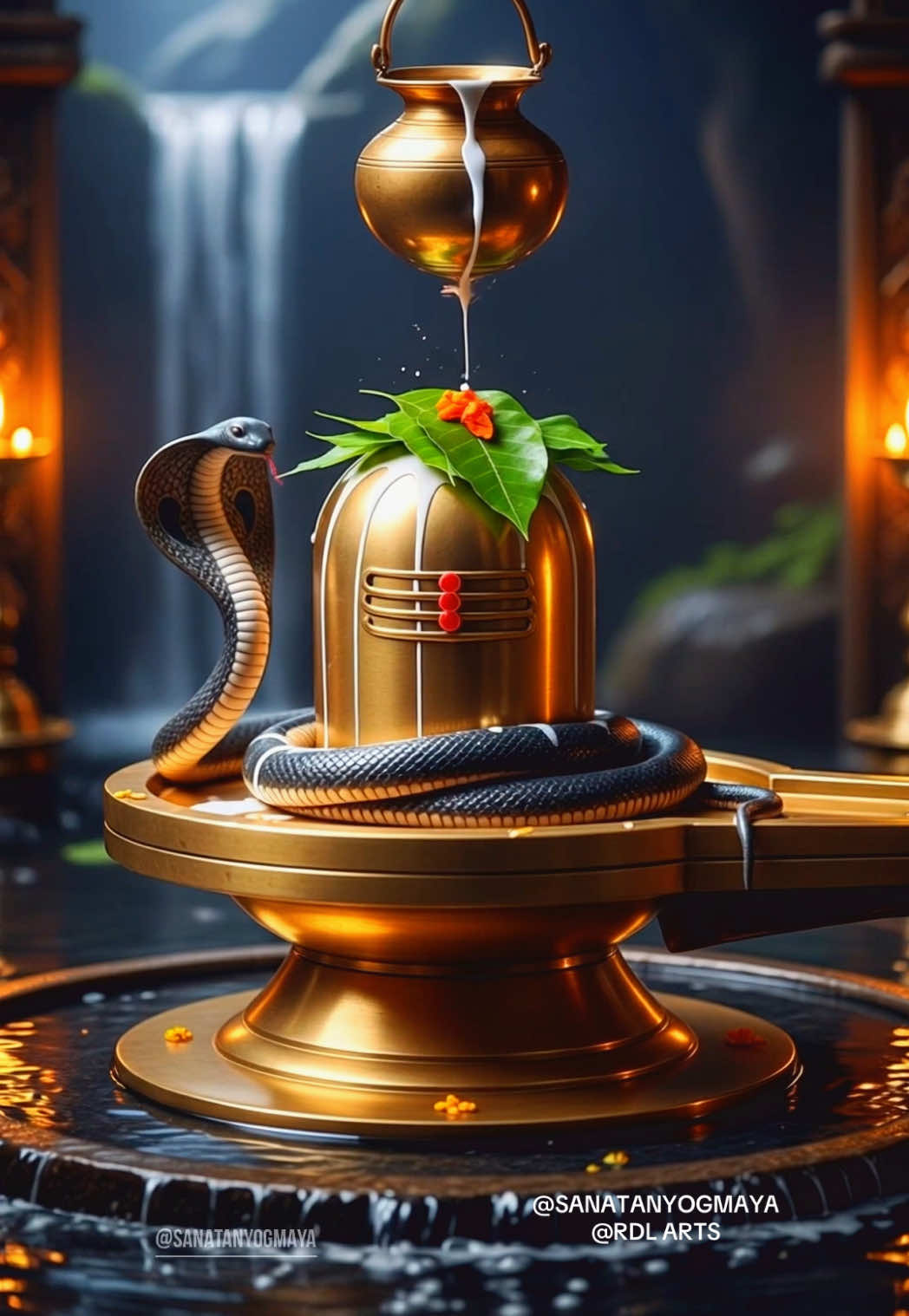 Har Har Bhole Namah Shivaye 🙏 Sawan Somwar 🌿🌿🌿🌿🙏🙏 Follow @sanatanyogmaya             @RDL.CREATIVEME  Sawan Monday, also known as Sawan Somwar, is a highly auspicious day dedicated to the worship of Lord Shiva during the holy month of Sawan (Shravan). On this day, devotees observe fasts, visit Shiva temples, and offer water, milk, bel leaves, and flowers to the Shivling. It is believed that prayers offered on Sawan Mondays are especially powerful and bring divine blessings, peace, and fulfillment of desires. This sacred day holds special importance for those seeking spiritual growth, marital harmony, and the grace of Lord Shiva. 🌿💚🌿💚🌿💚🌿💚🌿  #shiv #harharmahadev #bholenath #spirituality #peace #meditation #mahadev #mahakal #mahakaleshwar #shambhu #shankar #shiva #sawan #om #omnamahshivay #bhole #bholebaba #jaimahakal #monday #fyp #fypシ #fypシ゚viral #foryou #foryoupage #foryourpage #followmyinstapage #followmyinsta #followmyinstagran #instagram #tiktok #followlikeabdshare😊🙏 #likeandshare #thankyou #sawansomwar #art #explorepage #viral #🌸 #🙏 #🌿 #💚 #🧿 #💚💚💚 #💙 #🧿 