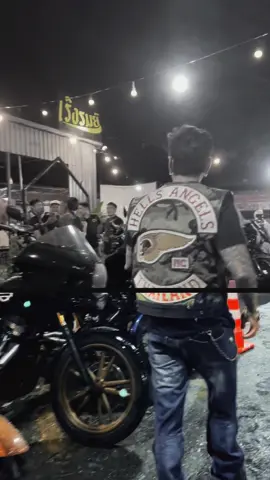 Party time #hellsangles #mortorcycleclub #affa #hamc #harleydavidson #chiangmai #thailand 