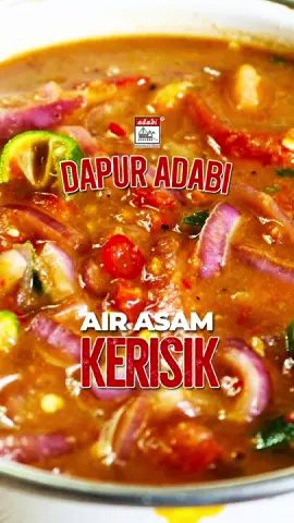 Tak lengkap Nasi Sup Daging tanpa Air Asam Kerisik! Resipi warisan, rasa moden.  Hanya dengan bahan-bahan Adabi, air asam pun naik taraf jadi premium! #DapurAdabi #AdabiMalaysia #AirAsamKerisik