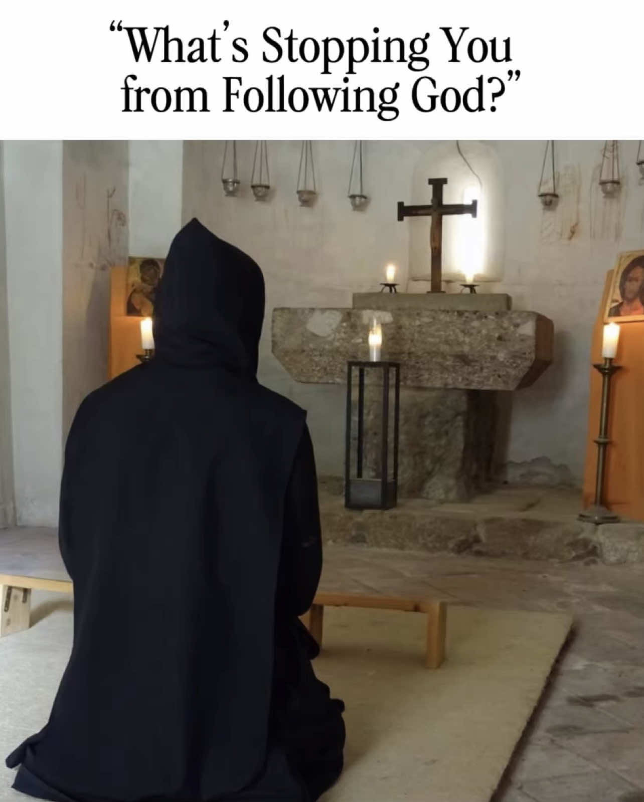 Are You Walking with God or the World? 🌎✝️|#christiantiktok #bibleverse #godisgood #orthodox #christianity 