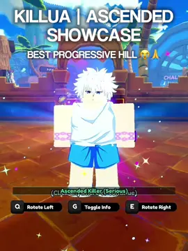 You want spa on him for the nodes, additional will proc nearly every single time due to his DOT + Multi hit and employment is really good for that extra cash since you’ll be using him in progressive, for infinite you probably want range and use him as support #anime #allstartowerdefense #astdx #killua #roblox #robloxfyp #fyp 