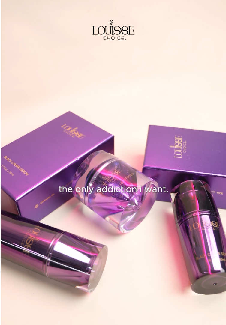 Noda Pudar, Pori Mengecil, Kulit Cerah! Yes, kamu bisa dapetin semua itu dari Black Caviar set! Formulanya ringan tapi manjur buat: Dark spot pudar ✅ Pori-pori tampak kecil ✅ Wajah cerah natural ✅ Kulitmu bakal makin happy tiap hari, coba dulu yuk, siapa tau cocok🫶🏻 #LouisseChoice #BlackCaviar #SkincareSet 
