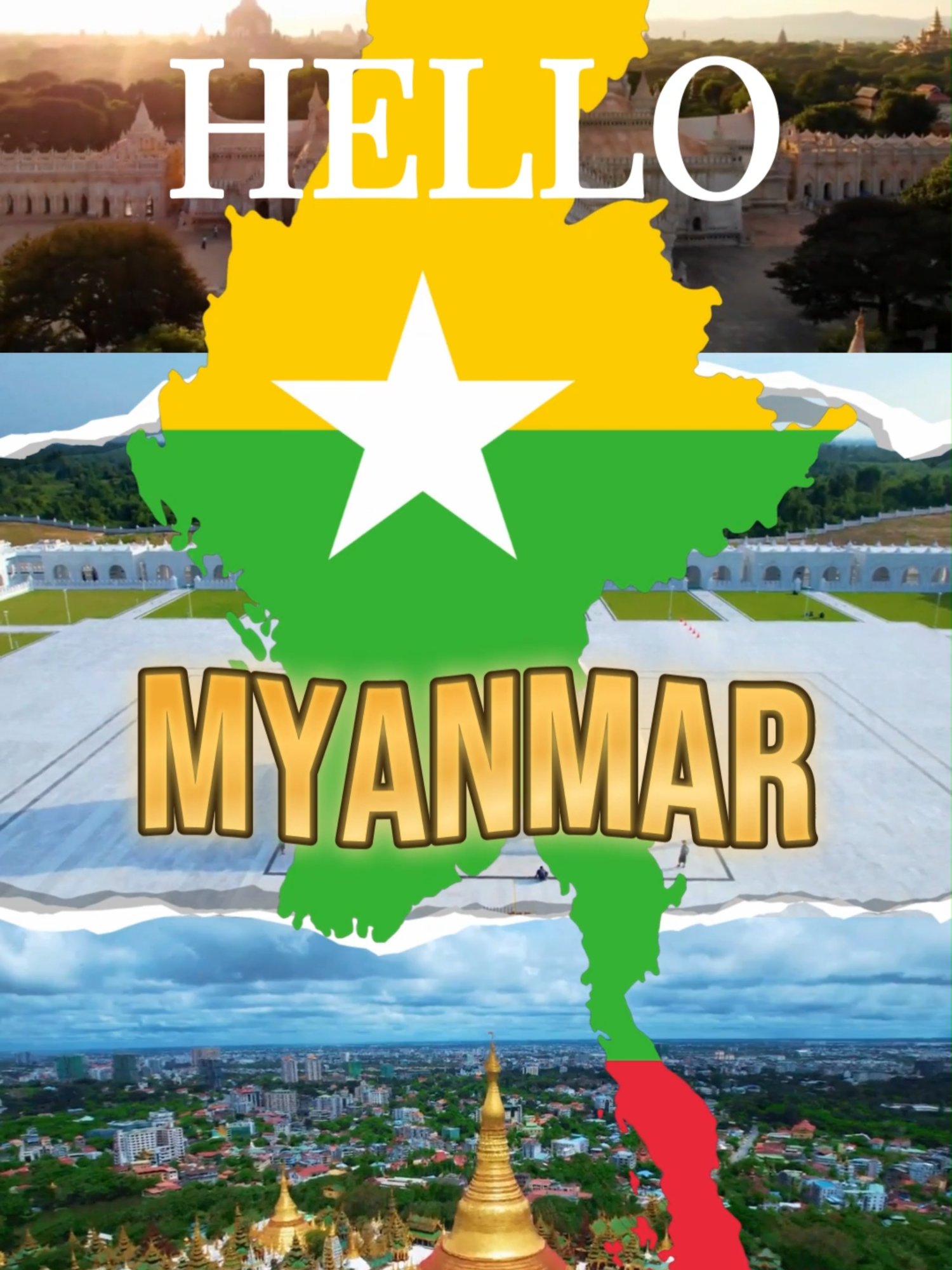 Destination In Myanmar #myanmarbeenchanted #myanmar #destination #tiktoktravel #tourismdaily #natural #fypシ゚viral🖤tiktok #views