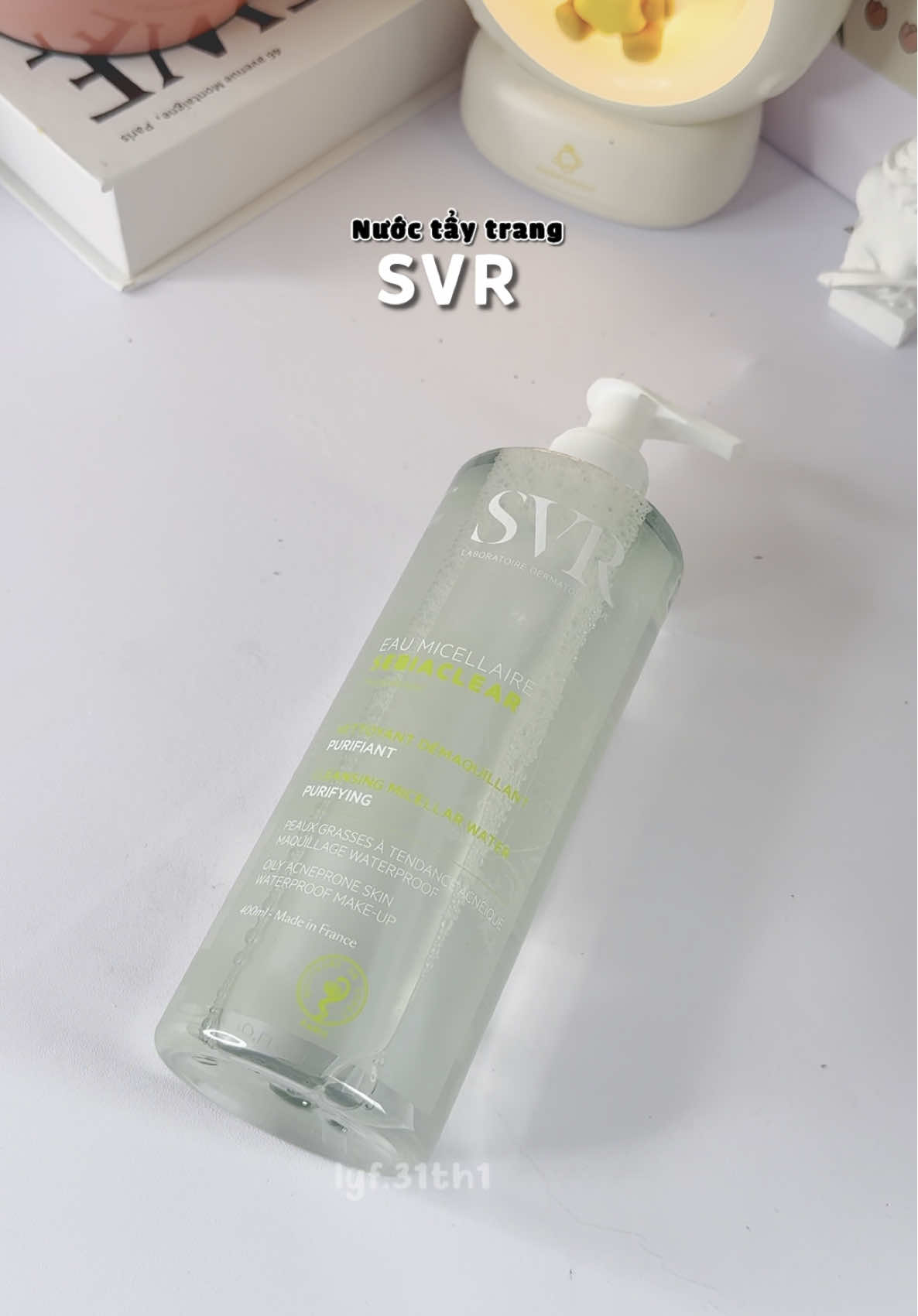 Sạch da chỉ trong 1 bước đơn giản 🫶🫶 #review #xuhuong #unboxing #unbox #svr #nuoctaytrang #nuoctaytrangsvr #diunhe #lamsachda 