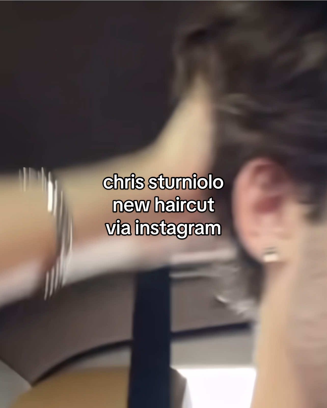 chris sturniolo new haircut || video from instagram + good quality + cropped — #fyp #foryou #scenepack #scp #sturniolo #chrissturniolo #sturniolotriplets 