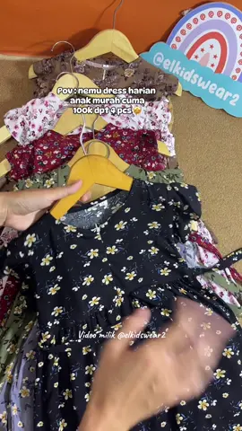 Membalas @Elzoya dress anak murah #dressanak #dressanakperempuan #dresssanakmurah #100kdapat4pcs #bajuanak #bajuanakmurah #foryou 