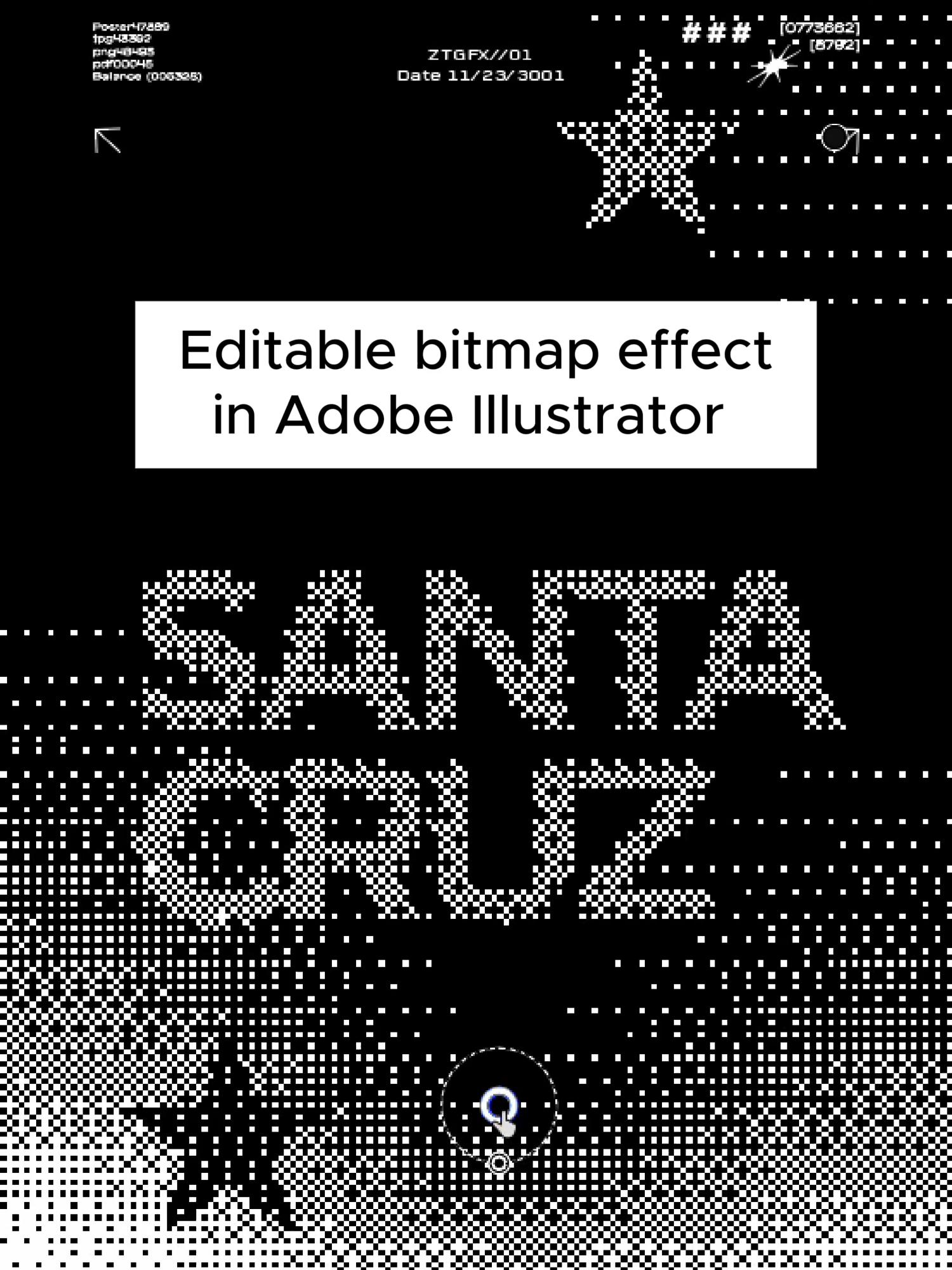 Graphic designers - create this fully editable butmap effect in Adobe Illustrator (with live type).  . . . . . #adobeillustrator #graphicdesign #adobeillustratortutorial #posterdesign #graphicdesigntips #graphicdesigner #graphicdesigndaily graphic design tutorial #logodesigner #typecity