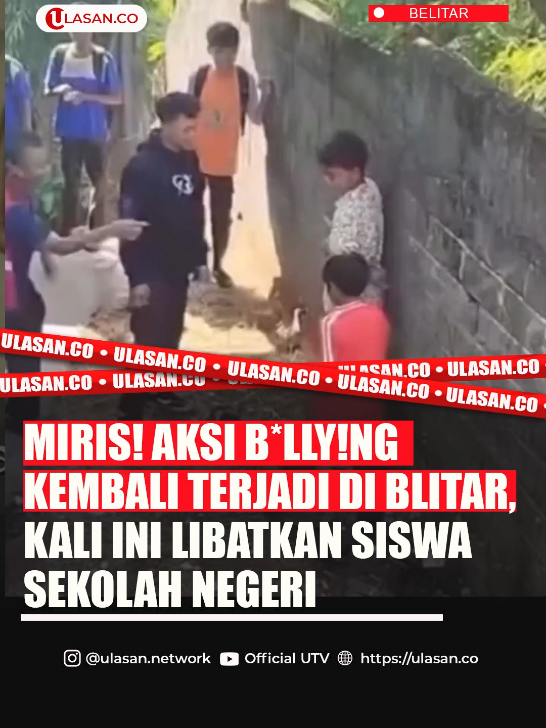 Siswa baru di salah satu SMP Kabupaten Blitar menjadi korb4n pervndvngan oleh belasan pelajar lain. Kejadian tersebut terekam dalam sebuah video yang memperlihatkan aksi penger*yokan di salah satu lahan area sekolah di SMP Negeri 3 Doko. Kini kepolisian tengah melakukan penyelidikan terhadap kasus pervndung4n seorang siswa baru di Kabupaten Blitar yang viral di media sosial tersebut. Saat ini sudah ada enam orang yang telah diperiksa Polres Blitar sebagai saksi. Kasatreskrim Polres Blitar, AKP Momon Suwito pada Senin (21/7/2025) mengatakan jika pihaknya telah mengambil langkah cepat dengan mendatangi lokasi kejadian serta melakukan olah tempat kejadian perkara (TKP). Polisi sekaligus melakukan pemeriksaan terhadap korb4n, saksi dan pihak sekolah. Momon menambahkan jika korb4n sudah dilakukan visum. Beberapa orang, termasuk terduga pelaku turut dilakukan pemeriksaan hari ini. Aksi keker4s4n tersebut diduga dilakukan oleh belasan sisw4 yang merupakan kakak kelas korb4n. Diketahui jika kejadian miris ini terjadi pada masa pengenalan lingkungan sekolah (MPLS). Korban pertama kali dijemput oleh beberapa kakak kelas dan dibawa menuju lahan dekat kamar mandi sekolah. Korb4n diduga diker*yok oleh sekitar 14 sisw4 lainnya secara bergantian. Kini kasus tersebut akan ditangani secara serius. Kepolisian akan tetap mempertimbangkan jika pihak yang terlibat masih berstatus pelajar. Sumber : PersadaFMBlitar_Official #beritaupdatehariini #beritaupdate #beritatiktok #beritaterkini #beritaviral #mpls #smp3doko #smp #blitar