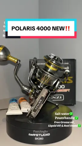 K:R//Reel Kenzi Terbaru Kenzi Polaris 4000 dgn spek kece☠️😈🤙🏼#fishing #fishinglife #mancing #mancingmania #reel #kenzi #terbaru #kenzipolaris #rekomendasi #bcaxyz #beranda #spinning #foryou #trending #trendingsong #fyp 