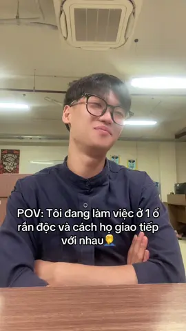 Cố gắng hoà nhập nhưng không thể #office #invaidangquang #fyp #content #toxic #BlackTikTok #vănphòng 