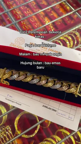 Ciri2 perempuan bekerja keras #kedaiemas #emas916 #emasmurah #kedaiemaszakariakualaberang #kezkb #independent 