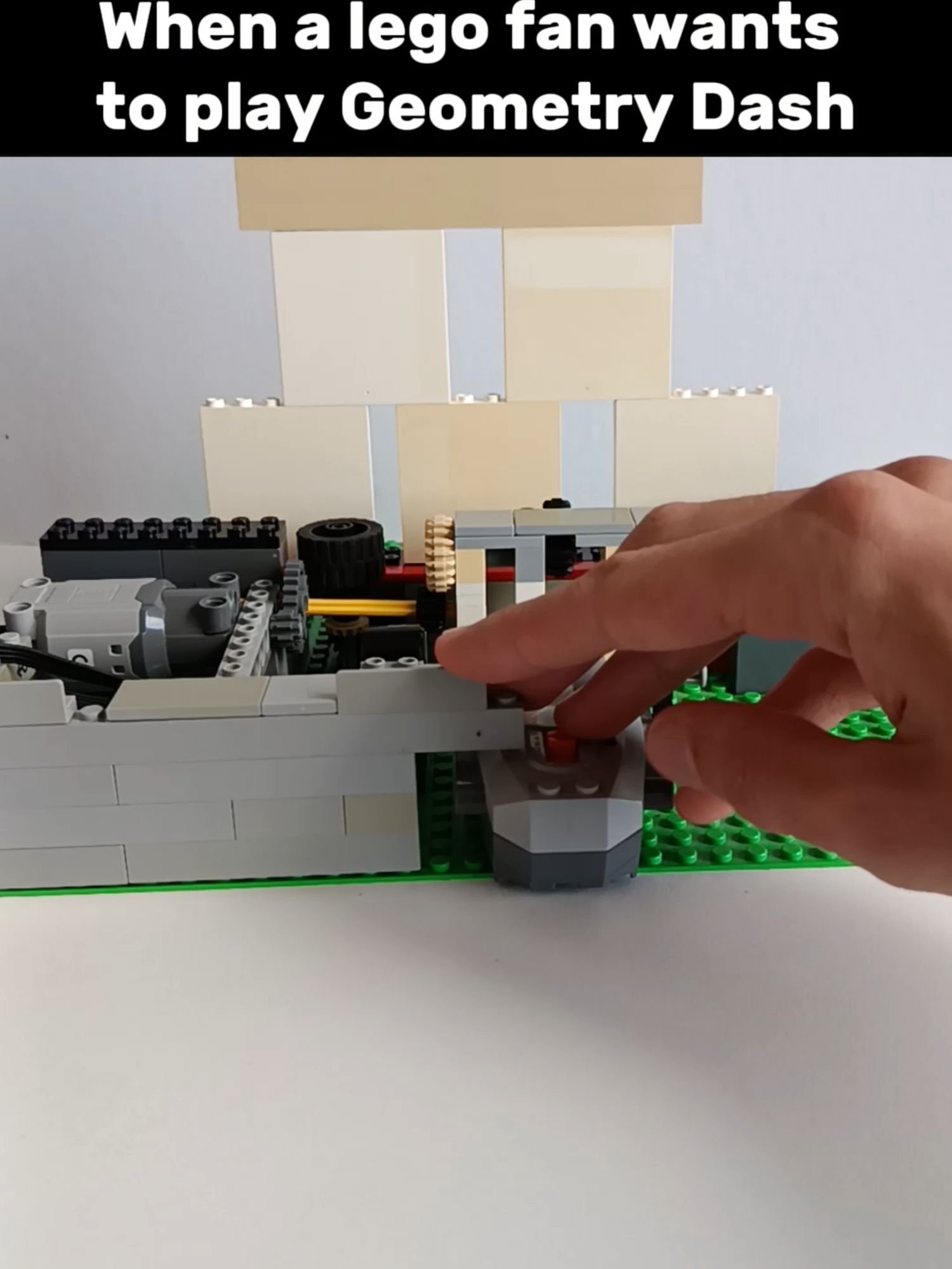 100% functional Lego geometry dash #geometrydash