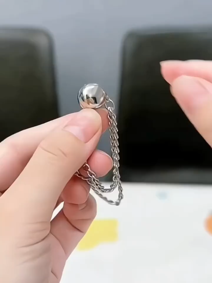 早点刷到这玩意，穿长腿裤就不至于把裤脚踩烂#裤脚固定夹#裤脚磁吸扣#磁吸扣