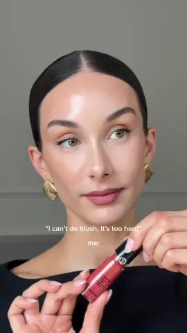 a quick and easy guide to get the perfect blush placement every time ✨ products: @Armani beauty luminous silk cheek tint shine (42S sunlit sienna) #makeup #makeuptutorial #makeuphacks #blush #blushhack #blusher 