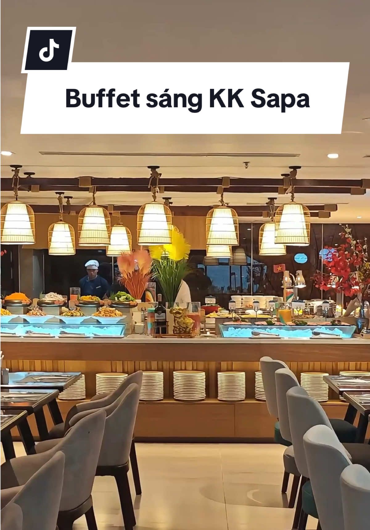 Khởi đầu ngày mới với dàn line buffet 99+ món tại KK Sapa Hotel #kksapahotel #viewnui #buffet #khachsansapa #buffetsang #sapa #dulichsapa 