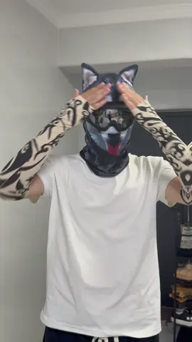 4-Season Animal Head Outdoor Sports Anti-UV Face Mask, 3D Digital Printing Ski Mask#dealsforyoudays 