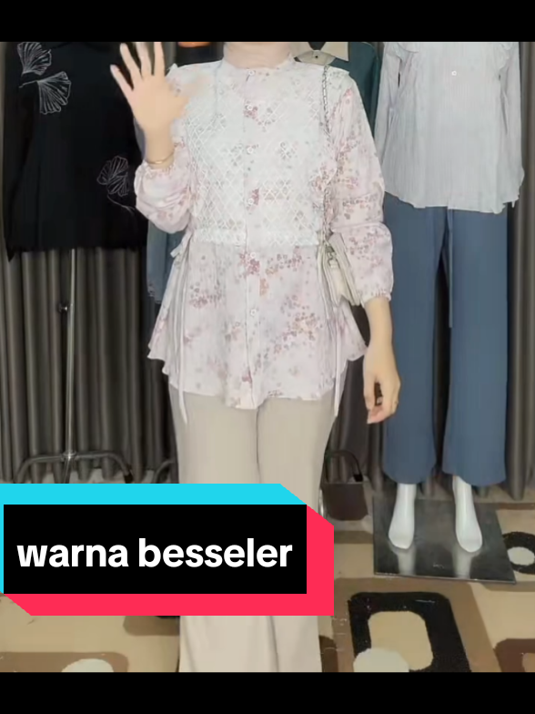 Alliya Blouse - Atasan Wanita lengan panjang #baju #cewek #terbaru #foryou #fyp 