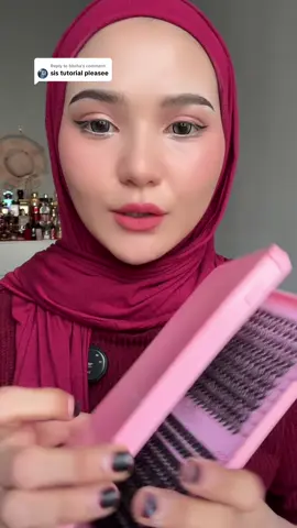 Replying to @bbsha done turorial eyelash