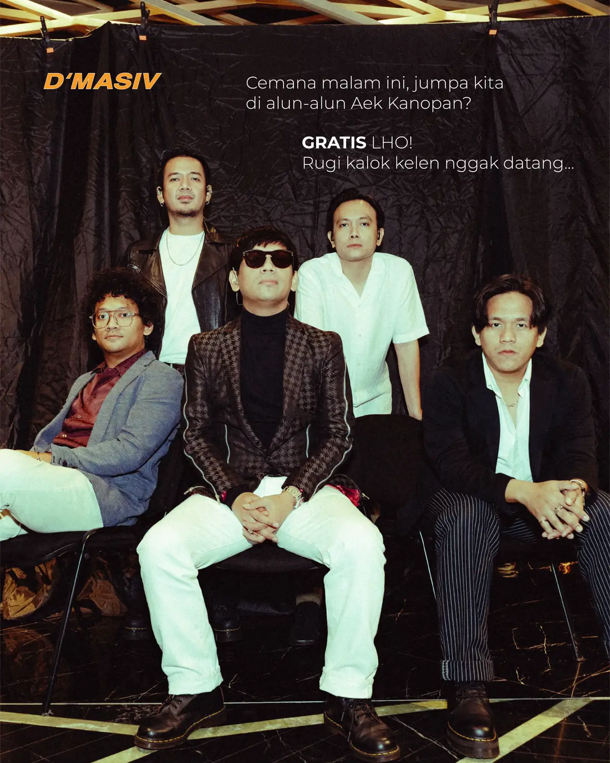 Konser Gratis dalam rangka hari jadi ke-17 Labura. Rugi kalok kelen nggak datang! 