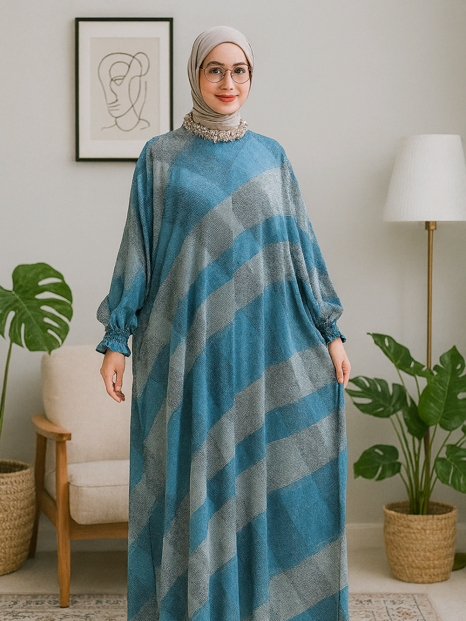 Efita Kaftan Wanita Terbaru Jumbo #kaftanwanita #bajuwanita #setelanwanita 