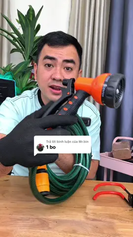 Trả lời @Mr.bin Bộ dây xịt rửa đa năng xịn ống to phi 17 có từ 5m đến 30m