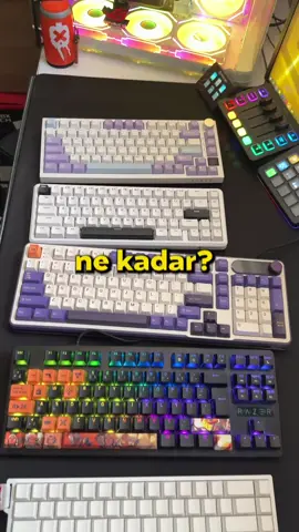 Klavye koleksiyonumun toplam fiyatı?💰#Valorant #keyboard 