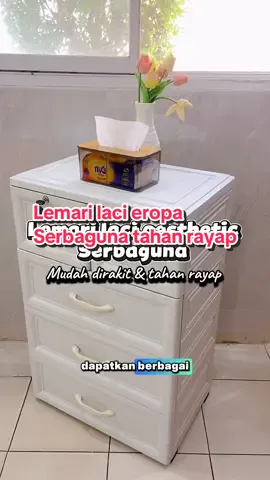 Lemari laci Eropa yang praktis dan hemat tempat dan anti rayap  #lemari #lemaripakaian #lemariminimalis #lemariplastik #lemaribaju #lemarimurah #fyp #fypdong #tiktookshop #homecomfert #lemarikekinian #produklokal #belilokal #belilokaltiktok 