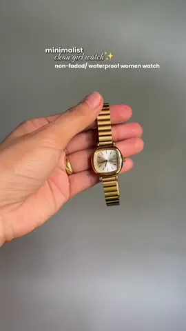 “ clean girl watch “ perfect for college student ✨ #watch #wristwatch #waterproofwatch #minimalistwatch #smallwatch #womenwatch #cainuoswatch 