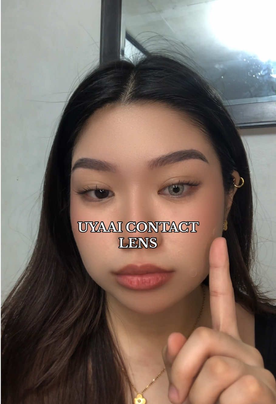 OMG GRAY🤍 @UYAAI Global #uyaai #uyaaicontactlens #omggray #gray 