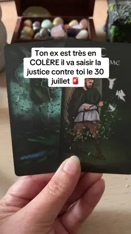 Ton ex va te traîner en justice le 30 juillet  #karma #tarot #voyance #voyancegratuite #cartomancie #tiragedujour 
