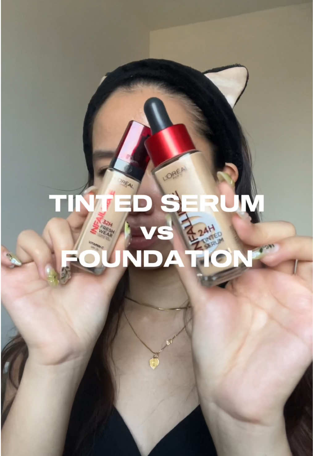 i’m definitely a tinted serum girly nowadays because definitely prefer the no makeup, makeup look! are you team tinted serum or team foundation? Get it now at Watsons or Guardian near you! AD @LorealParisMalaysia @Watsons Malaysia @guardian Malaysia  #LorealParisMY #Infallible24HTintedSerum #FilterLikeSkin #HyaluronicAcid #GlowingSkin