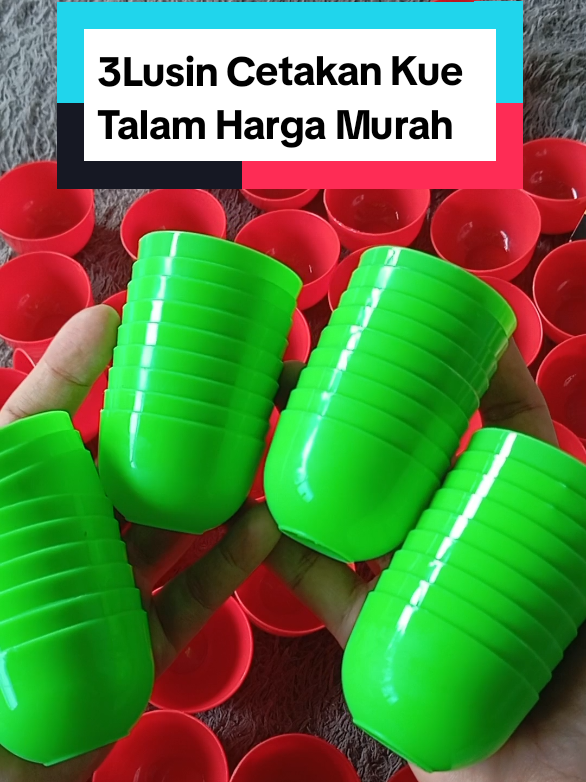 Cetakan Kue Talam 3Lusin Harga Murah, ukuran kecil dan Jumbo. #cetakan #cetakankue #cetakankuetalam #cetakankuemultifungsi #cetakanpuding #cetakanjelly #cetakanagaragar #cetakanbolukukus #cetakankuemurah #cetakankuebugis #cetakanbolu 