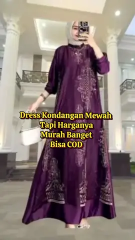 Gaun Pesta Mewah Elegan Amelia Dress Bahan Velvet Premium Mix Brukat Dress Kondangan Pesta Lebaran #promo #gamis #dress 