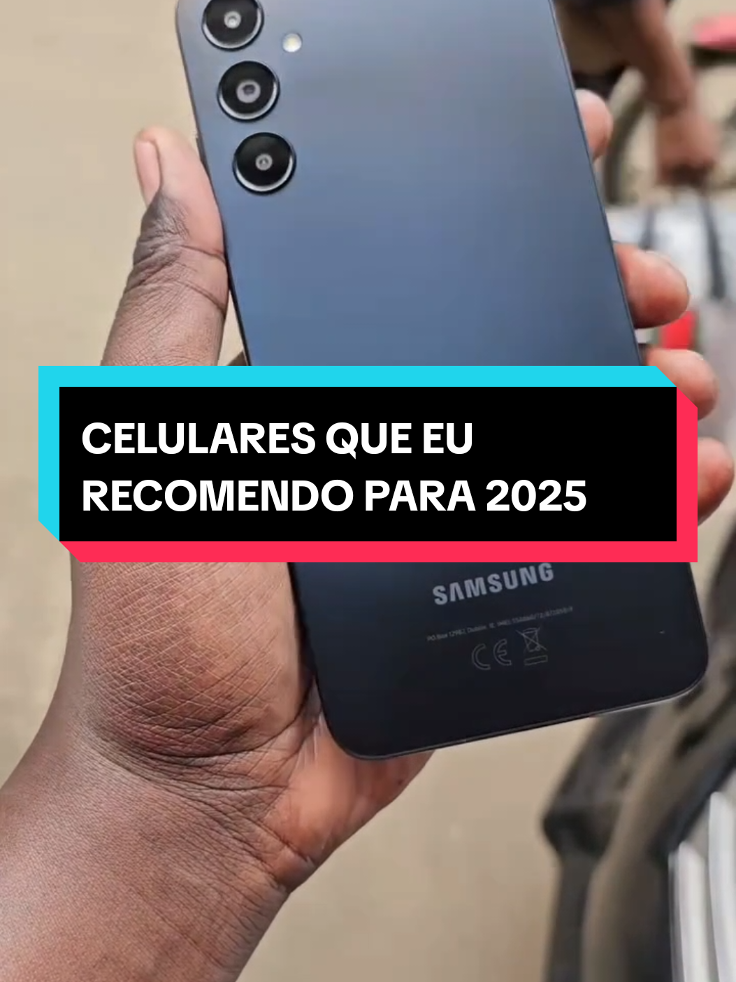 CELULARES QUE EU RECOMENDO PRA 2025 #samsung #galaxya05s #smartphone #celular 