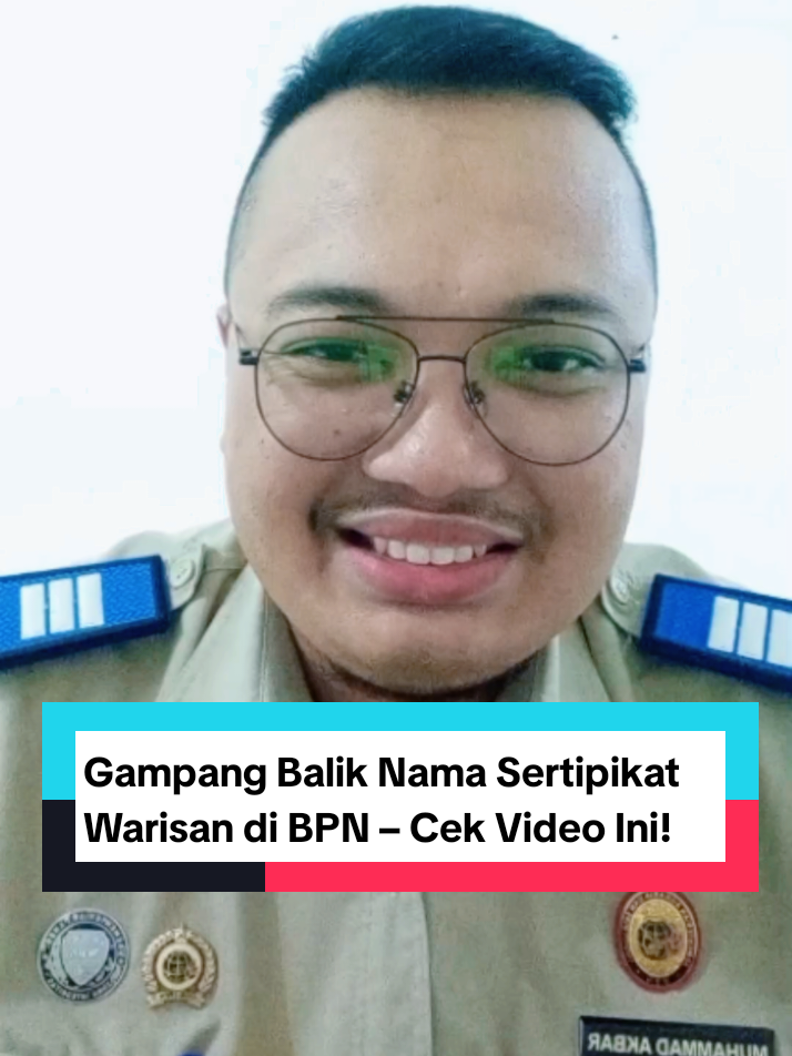 Cara Balik Nama Sertipikat SHM karena Waris – Gampang Banget! Punya tanah warisan? Apakah bingung cara balik nama sertipikatnya? 🤔 Tenang! Di video ini, aku jelaskan langkah-langkah praktis dan legal buat balik nama SHM karena warisan. Nggak perlu bingung, cukup ikuti prosedur yang benar supaya tanah warisan sah atas nama kamu! Share ke keluarga atau teman yang juga punya tanah warisan! Jangan sampai salah langkah ya! #WarisanTanah #BalikNamaSHM #SertipikatWarisan #PertanahanIndonesia #BPN #LegalitasTanah #TanahWarisan #SertipikatTanah #TutorialTanah #SadarHukum #FYP #ViralTanah #SHMWaris