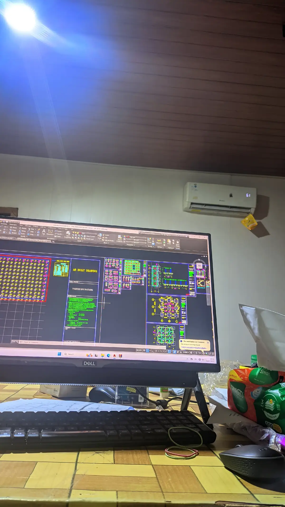 #desainpabrik #kontruksipabrik #warehouse #autocad 