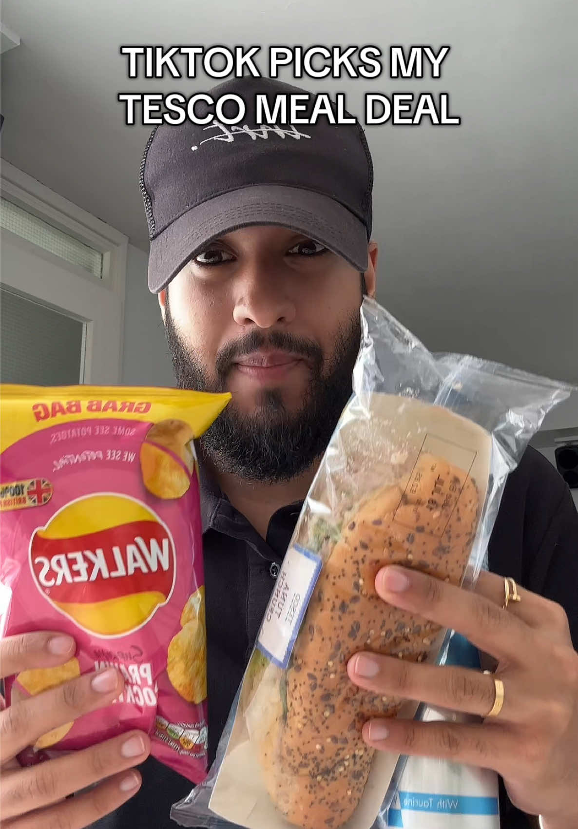 Replying to @Ishan TIKTOK picks my Tesco Meal deal taste test! What supermarket should I do next? 🫡😱- #fyp #foryou #viral #uk #london #mealdeal #tescomealdeal #ukfood @Tesco @Walkers Crisps @RedBullUK 