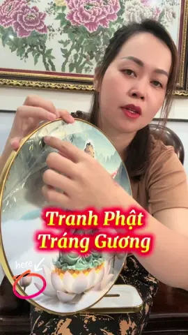 Tranh Mẹ Quan Âm tráng gương để bàn treo tường r.ẻ như cho #xuhuongtiktok #dongxuamduongphongthuy #phongthuymayman #labode12congiap #ruavang #xuhuong #tranhphatgiao 