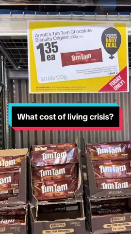 Is there really a cost of living crisis in New Zealand, when a packet of Tim Tams are so cheap? 😂🤣😂 #CostOfLivingCrisis #TimTamDeal #NZDeals #TreatYoSelf #TikTokNZ #NZTikTok #BudgetLife #InflationNation #MoneySavingTips #DealsOfTheDay #BargainHunters #LifeHack #FoodOnABudget #FoodDeals #TimTams #ChocolateFix #BiscuitLovers #SweetTooth #SnackAttack #FoodieFinds #TreatYourselfRight #ChocolateAddict #TimTamSlam #ComfortSnacks