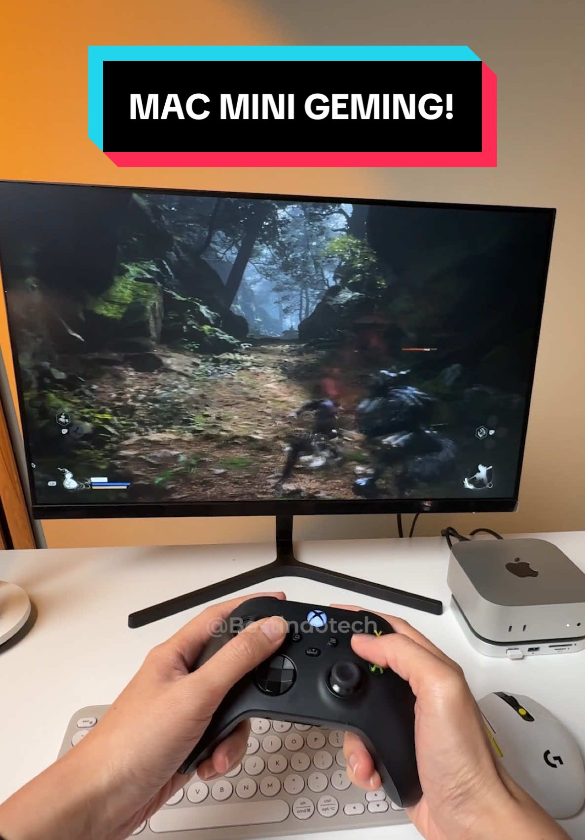 Pake Mac buat kerja udah biasa ❌ Pake Mac buat GAMING baru gak biasaa 😎 #mac #apple #macmini #gaming 