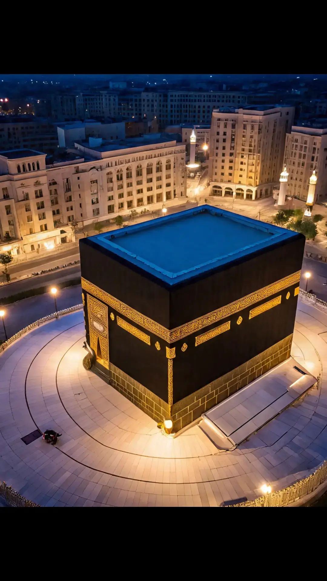This image captures the majestic beauty of Masjid al-Nabawi, the Prophet's Mosque, located in the holy city of Madina. The iconic green dome marks the resting place of the Prophet Muhammad (PBUH). Surrounded by elegant minarets, the mosque's stunning architecture is illuminated under a clear blue sky. The expansive marble courtyard reflects the soft sunlight, creating a serene and spiritual atmosphere. Pilgrims are seen peacefully walking and praying, symbolizing the unity and devotion of Muslims from around the world. This sacred site is not only an architectural masterpiece but also a place of deep reverence and tranquility. #unfrezzmyaccount  #viral  #trading  #naatstatus  #mashallah  #foryou  #unfreez 