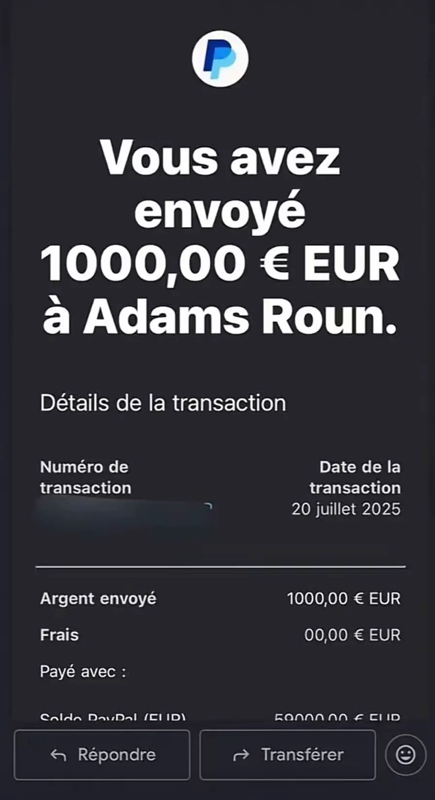 Premier arrivé premier servi .  #pourtoi #paypal #virementbancaire  #italie #allemagne #belgique