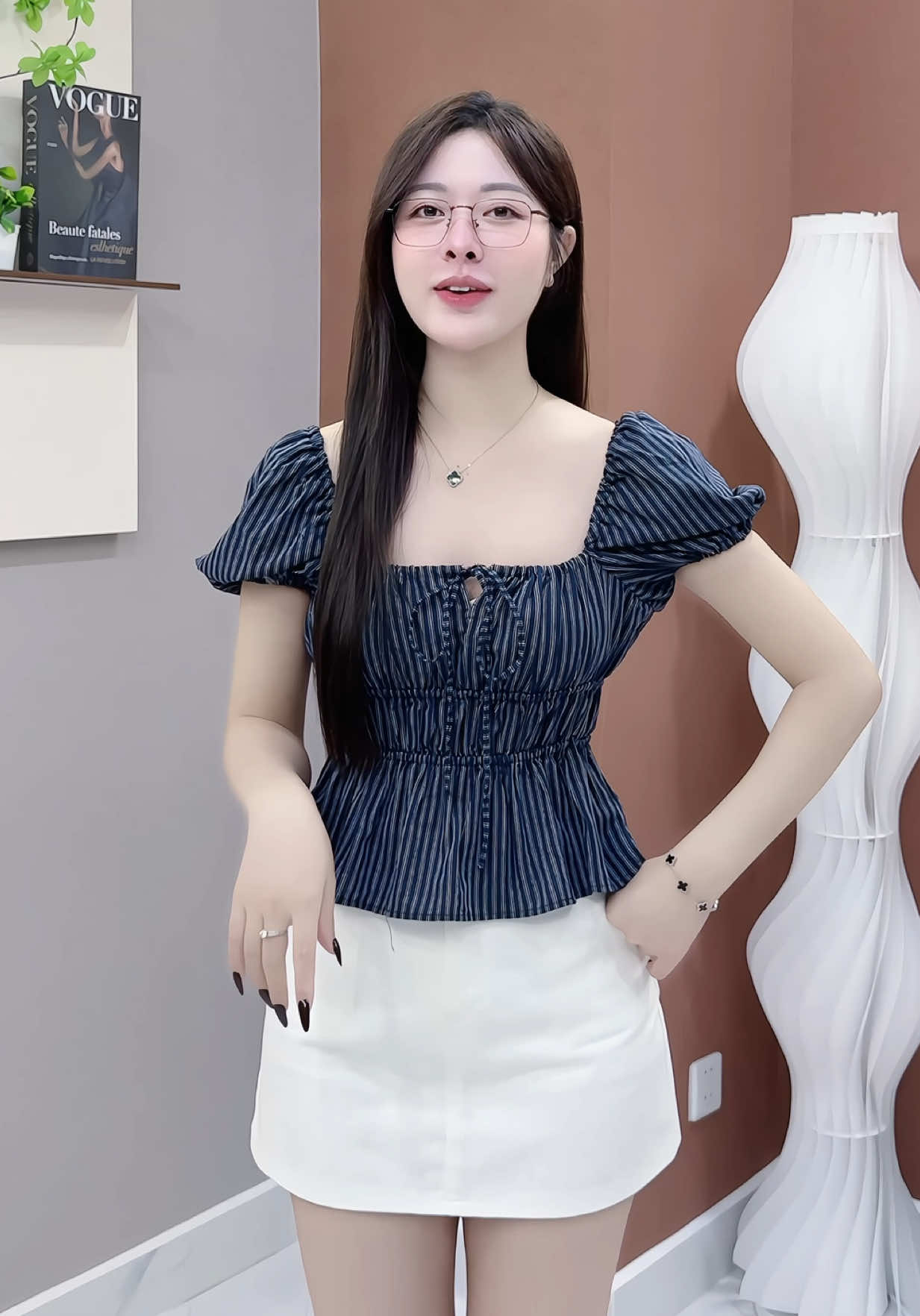 Áo babydoll cổ vuông xinh 💕 #aobabydoll #aobabydollxinh #aoxinhchonang #viral 