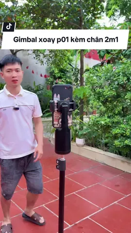 Gimbal xoay P01 kèm chân cao 2m1#chuanmylinh #p01 #gimbal360 #gimbalxoay360 