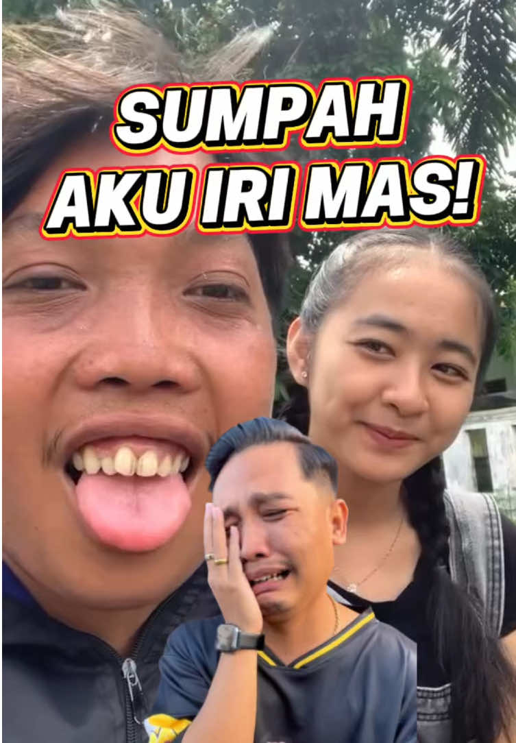 Sumpah‼️Aku Iri Sama Kamu Mas 😭😭 #cantik #cowok #pacaran #jelek 