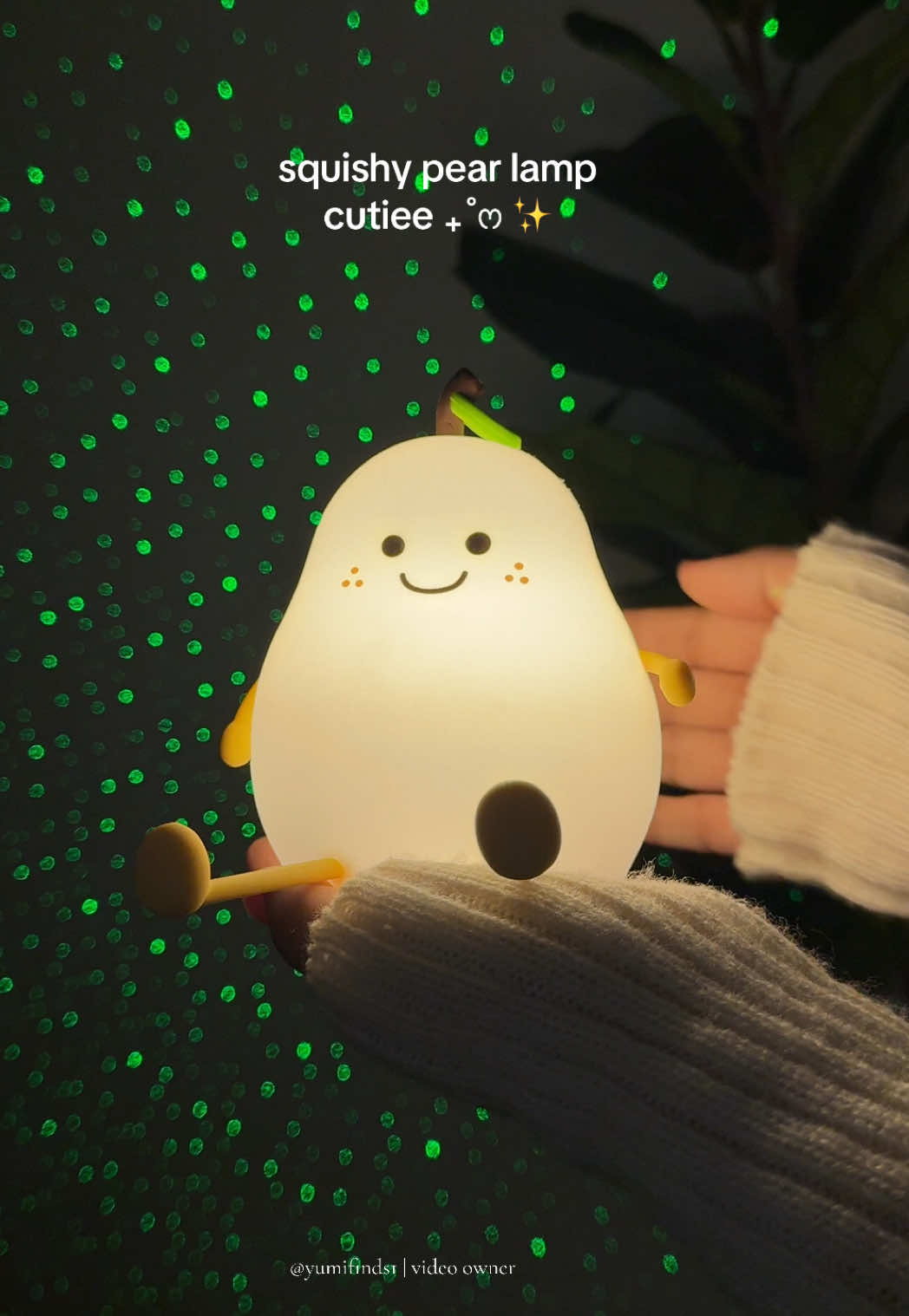cutest lamp ever!!🥹✨ #nightlamp #nightlight #cutelamp #pearlamp #minilamp 